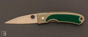 “C25 CENTOFANTE #026” knife 1st generation from SPYDERCO - C25PGR