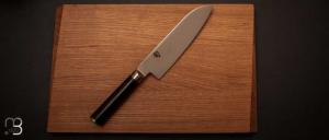 Santoku knife 165 mm by Kai with oak cutting board