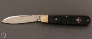   Böker Solingen knife - Barlow Prime Jute Micarta Black - 114943