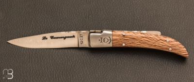 Oak wood Camarguais n°10 knife