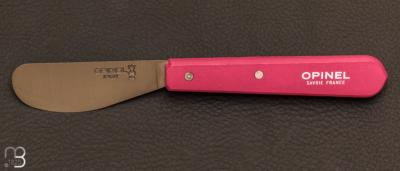 Pink spreading Opinel knife