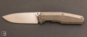 " Fif20 by CKF " titanium pocket knife by CKF Knives and Philippe Jourget