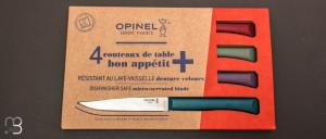 Set of 4 Opinel table knives Bon Appétit + pied Glam