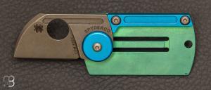 Spyderco "Dog Tag Folder Pin" folding knife - C147CFP