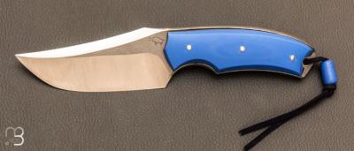   Fixed knife "Sparus" N690Co steel blade by Guy Poggetti