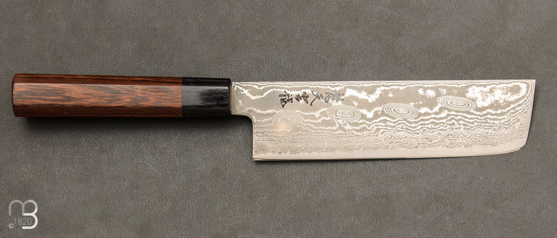Japanese knife Ryusen - Bonten Unryu WA - Nakiri 165mm