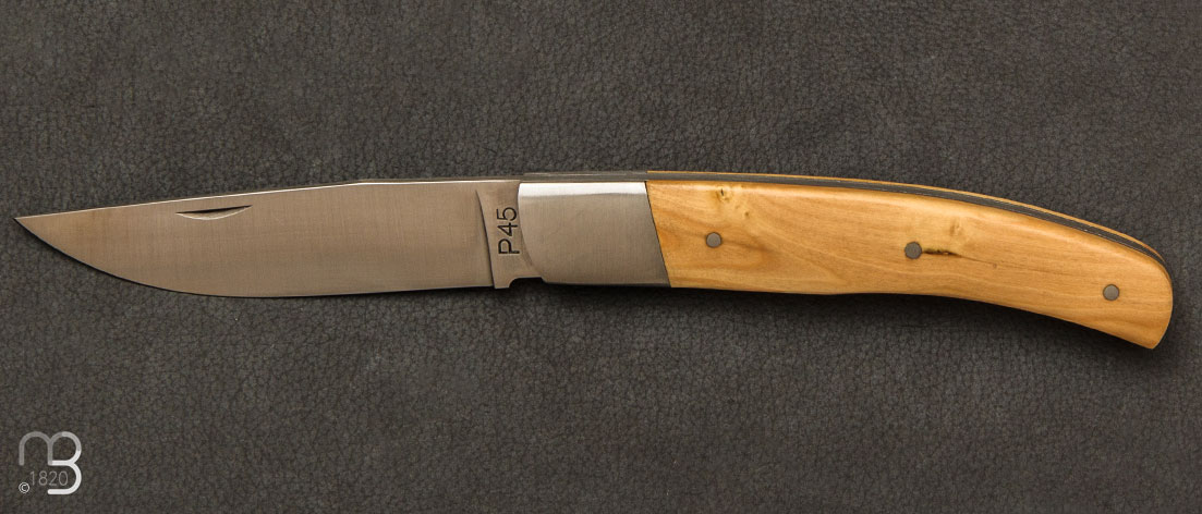 P45 knife boxwood handle
