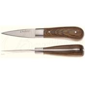 Brown stamina oysters knife