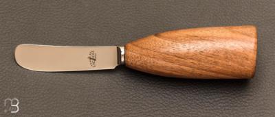 Butter knife Lou Bure by Forge de Laguiole - Walnut handle