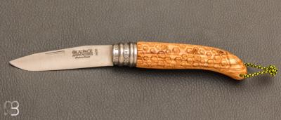 Alpage Nectar pocket knife in olive wood