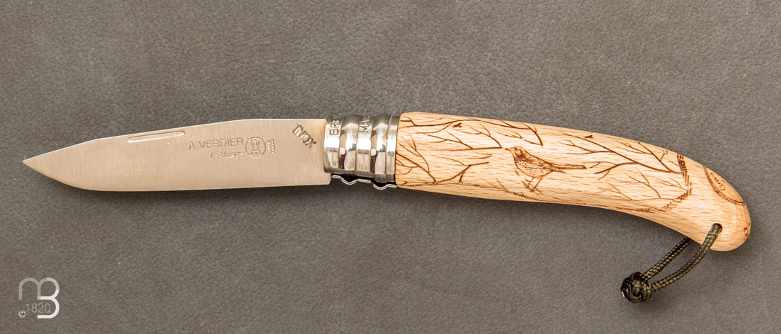 Alpage Thrush Hunt Beech pocket knife
