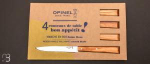 Set 4 Opinel table knives Spirit Sud