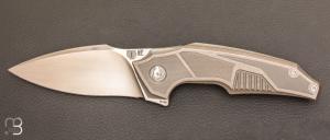 "Muscle" folding knife by CKF Knives and Tashi Bharucha