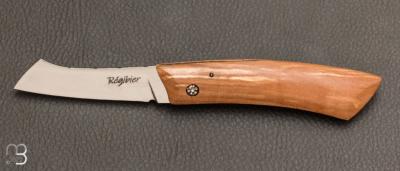 Couteau "   Higorhino    "  de poche en Poirier par Yann Rgibier