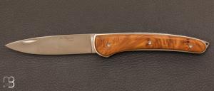 " Le Chignore " knife by David Ponson - Juniper 