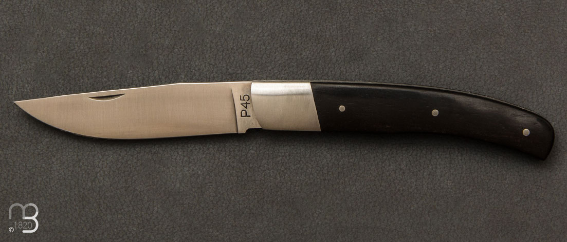 P45 knife ebony handle