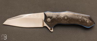 Custom "Kopis" knife by Allen Elishewitz