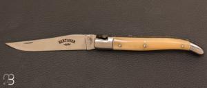 "Laguiole Berthier" pocket knife 12 cm horn tip