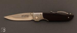 VG-10, ebony MC-144 Teana folding knife by MCUSTA