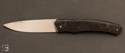1820 Berthier knife by Eric Depeyre - Carbon fiber and RWL-34
