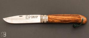 José Da Cruz "Décalé collection" pocket knife olive wood - "GIRAFFE" model
