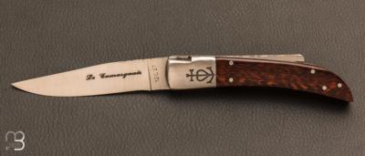 Snakewood Camarguais n°12 knife
