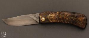 Corsican ram's horn pocket knife by Jean-Jacques Bernet
