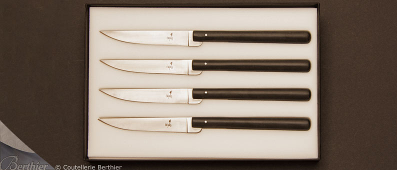 Set of 4 Restaurant Bras Knives by Forge de Laguiole