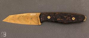  Böker "Daily Knives AK1 Gold Damast" knife - 122511DAM