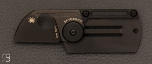 "Dog Tag Folder BK Pin" Spyderco folding knife - C188ALTIBBKP