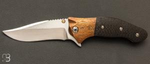 Persian Flipper knife Allen Elishewitz Custom Knife