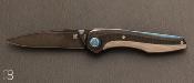 Knife "Sukhoi 2.0" Titanium and carbon fiber by CKF Knives and Anton Malyshev