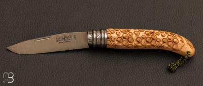 Alpage Nectar pocket knife in beech wood