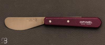 Purple spreading Opinel knife