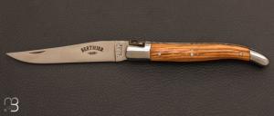 Knife "Laguiole Berthier" 12cm Olive wood