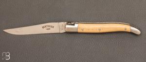Laguiole Berthier knife 12cm - boxwood - blade 12c27