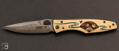 Pocket knife Mcusta MCPV-005 "Maple leaf" Limited edition Platinium Label