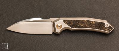 Speartak custom framelock insert knife by GTKnives - Thomas Gony
