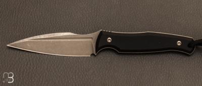 Fixed "Sosback" fixed knife G10 and RWL-34 from GTKnives - Thomas Gony