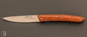    Couteau de poche modèle "Le Thiers" par Perceval - Loupe de Bruyère