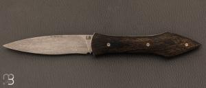   Couteau " L'Oegopsyde " fait main par Laraud Blade  - Morta et 14C28