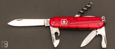 Couteau Suisse Victorinox Spartan Rouge Translucide - 1.3603.T