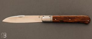   Couteau " Yssingeaux" par Romain Alvarez - RWL-34 et bois de fer d'Arizona