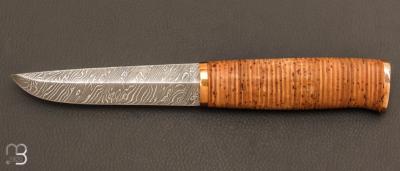  Couteau  "  puukko " Nordique Custom de Juhana Salonen