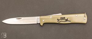   MERCATOR CHAT green stainless steel folding knife ref 110426.RKG by OTTER