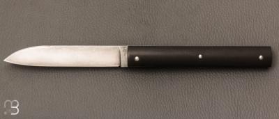 Couteau " Slipjoint " custom  par Nicolas Couderc - Paperstone et XC75