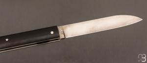 Couteau " Slipjoint " custom  par Nicolas Couderc - Paperstone et XC75