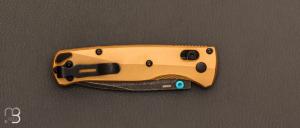   Couteau " Bugout® Burnt Brass Aluminium " 535BK-07 par BENCHMADE