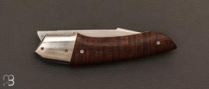   Couteau  "  Liner-Lock custom " par Florian Dreyer FD-Knives - Gidgee et lame en RWL34