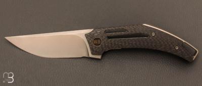  Couteau  "  Speedliner WE22045B-1 " WE KNIFE - Twill Carbon Fiber et CPM 20CV